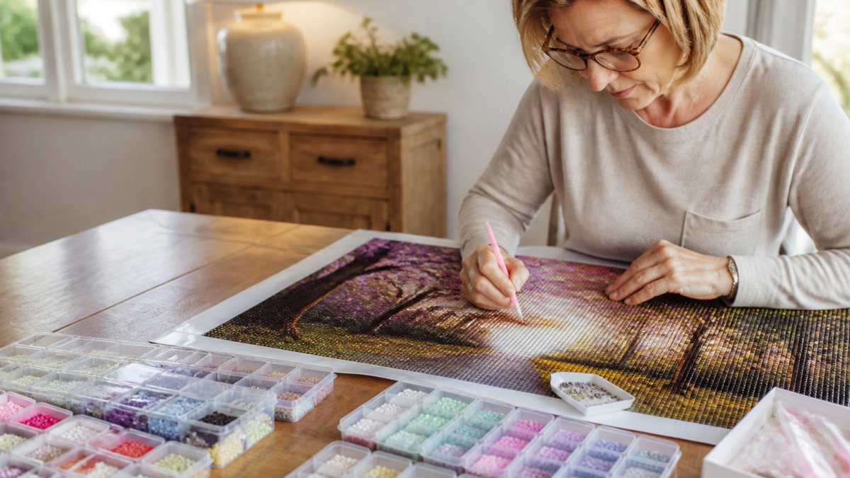 Benefits of Licensed Diamond Painting Art for Adults