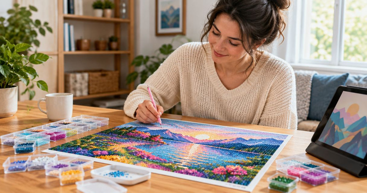 Best diamond painting kits for beginners in 2026