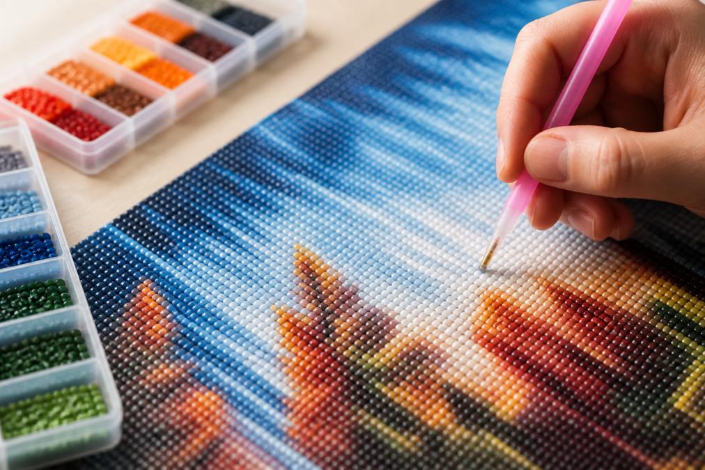 Tips for Straight Diamond Painting Lines