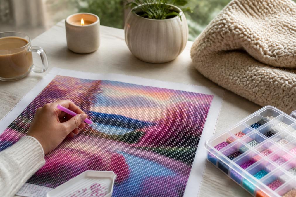 7 Benefits of Diamond Painting for Anxiety Relief