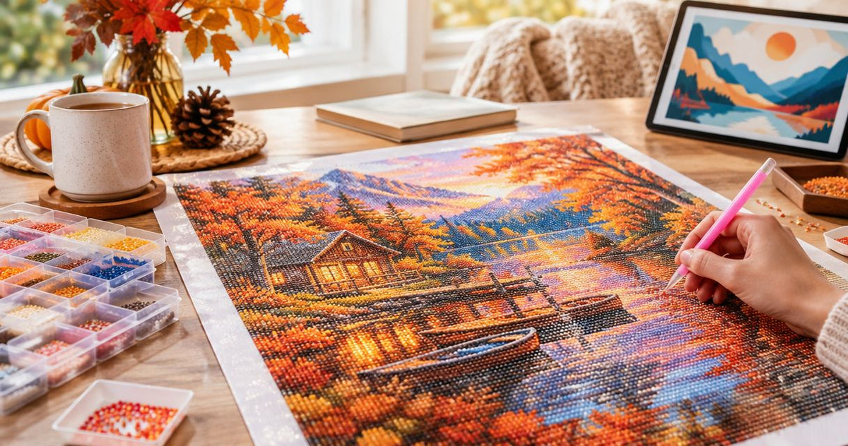 Best autumn-themed diamond painting kits in 2026