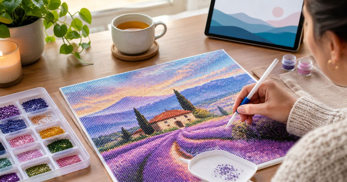 Best diamond painting kits for stress relief and mindfulness in 2026