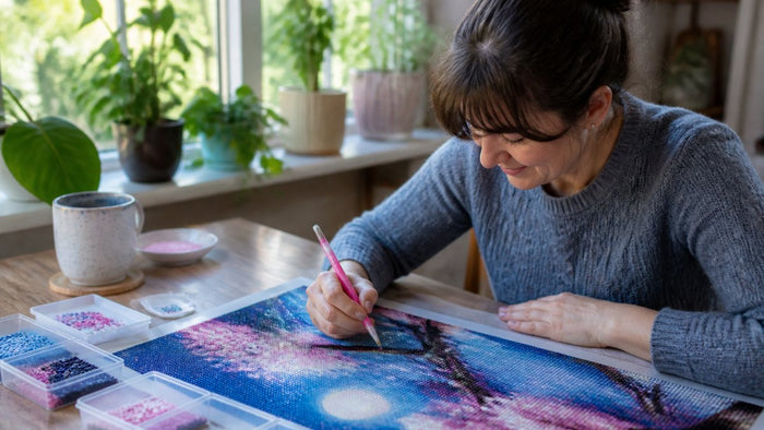 Diamond Painting Health Benefits: What the Research Shows