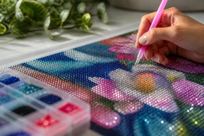How to Make Diamond Painting Sparkle More