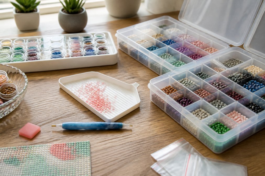 How to Organize Diamond Painting Drills: A Complete System
