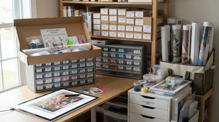How to Store Diamond Painting Kits: A Complete Guide