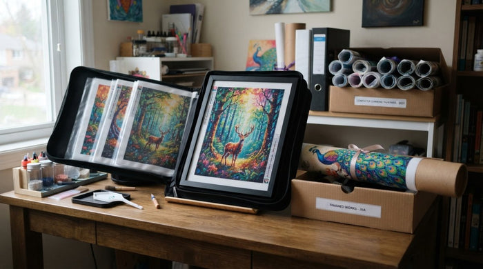 How to Store Finished Diamond Paintings: A Complete Guide