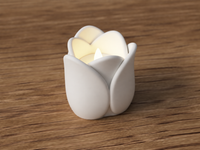 Tulip Votive Candle Holder — Matte PLA, Three Colorways – image 4