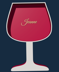 Personalized Wine Glass Gift Tray – image 3